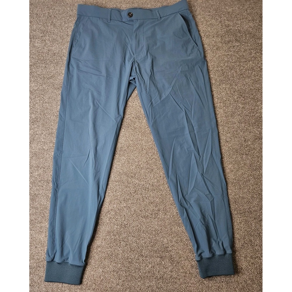 Greyson Men's Montauk Golf Chino Joggers Size‎ 34 Teal Blue
